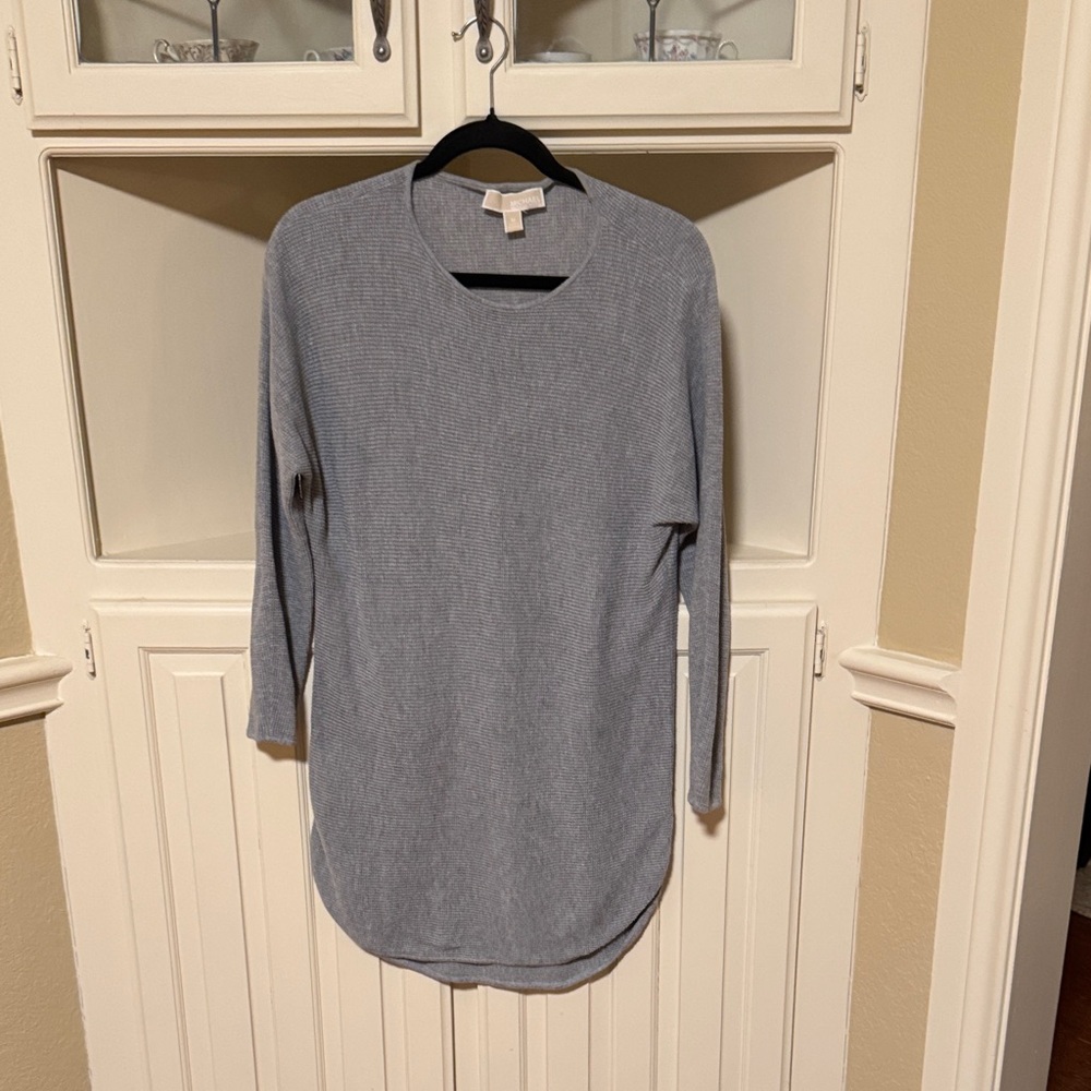 Michael Kors Gray Crew Neck Sweater